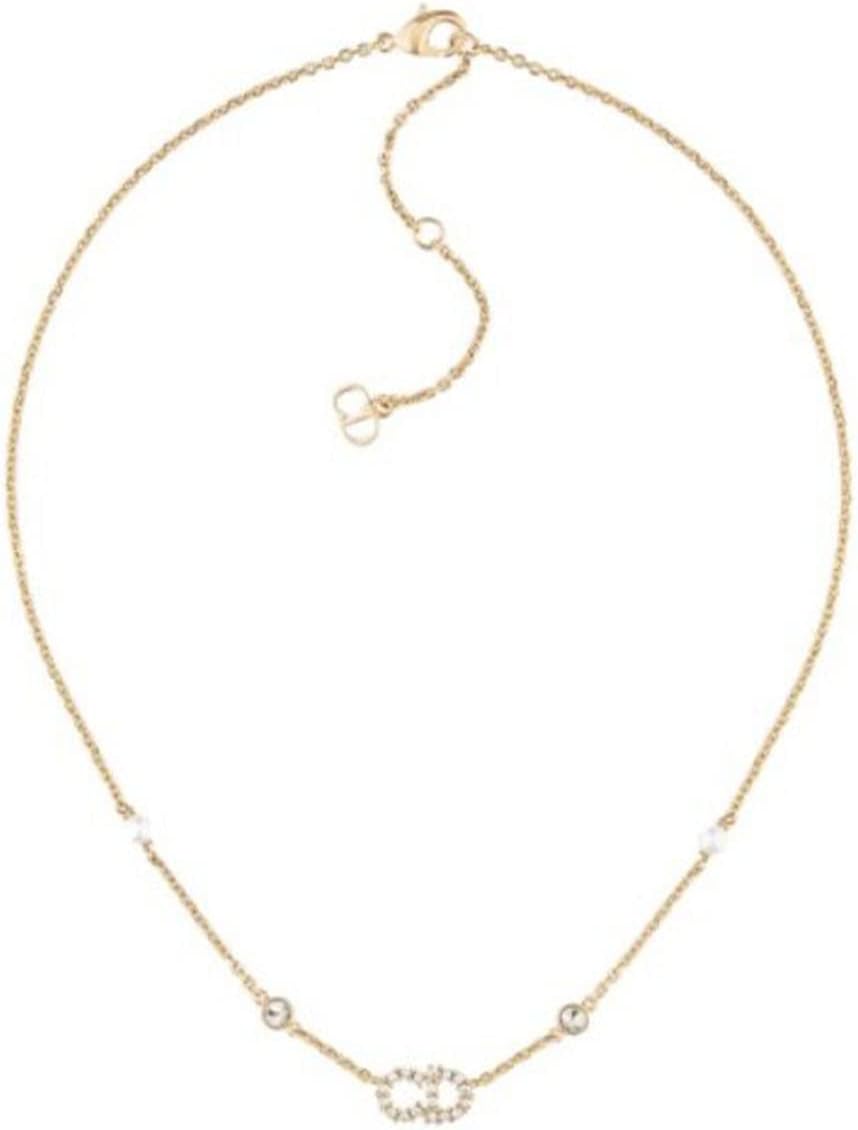 Dlor Clair D Lune レディースネックレス クラシックCDロゴ